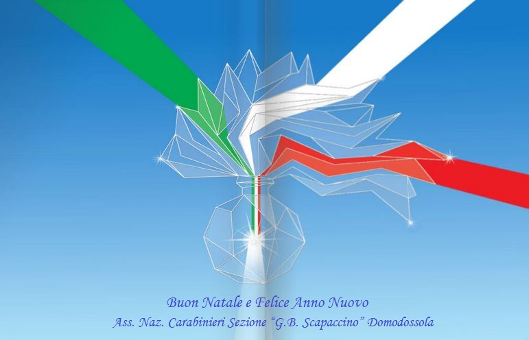 Natale 2016 Auguri Fiamma CC Tricolore